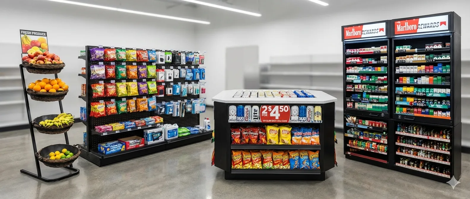 CDW Product Lineup - Retail Display Fixtures